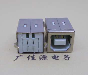 河南USB BF180度母座 打印机接口 立式直插带赛