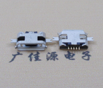 河南MICRO USB 5P接口 沉板1.2贴片 卷边母座