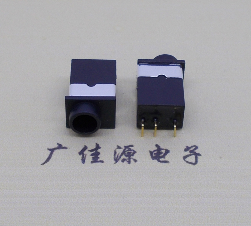 河南PJ-2030防水耳机插座 铜材质铜针2.5/3.5音频插口