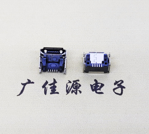 河南MICRO USB5pin加高母座 垫高1.55/2.5/3.04/4.45尺寸接口